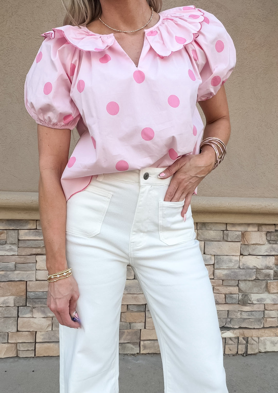 The Bubblegum Belle Blouse