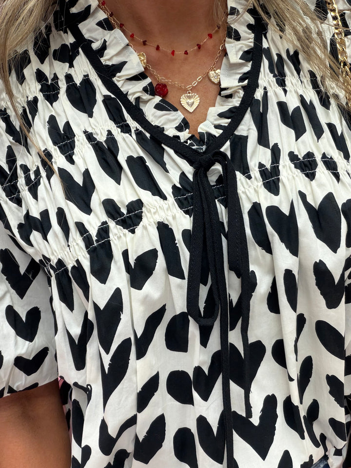 All Heart Smocked Blouse