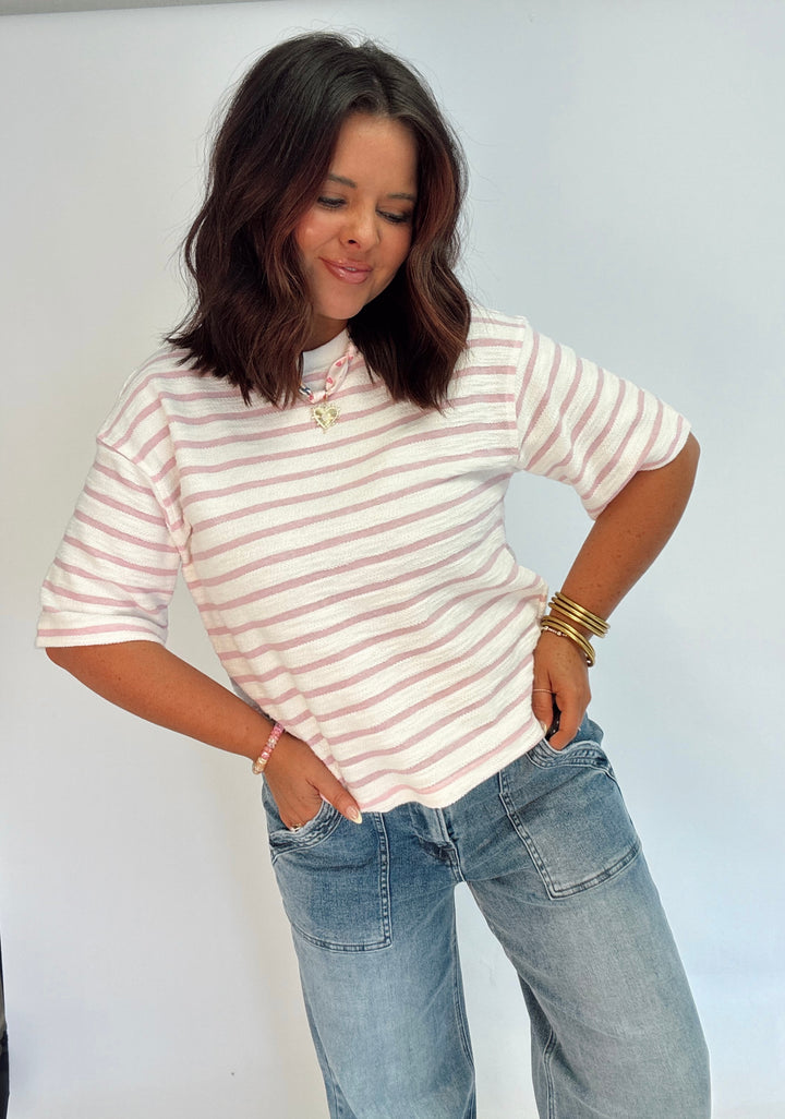 Sugar Stripe Tee