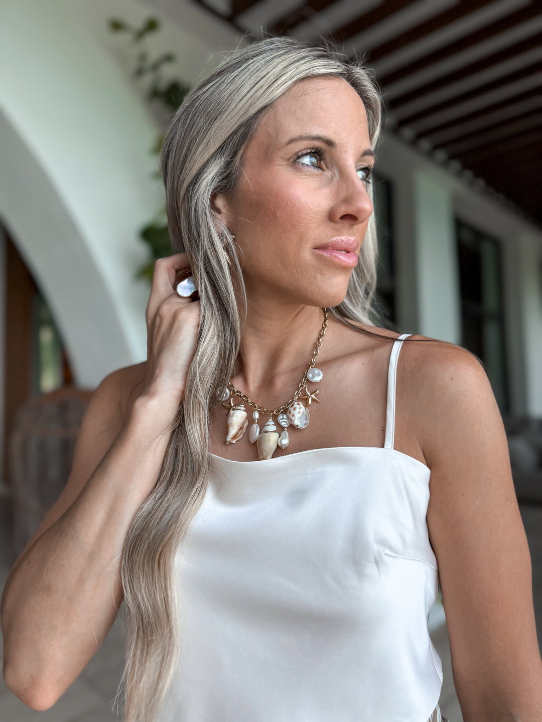 Seashells by the Shore Charm Necklace