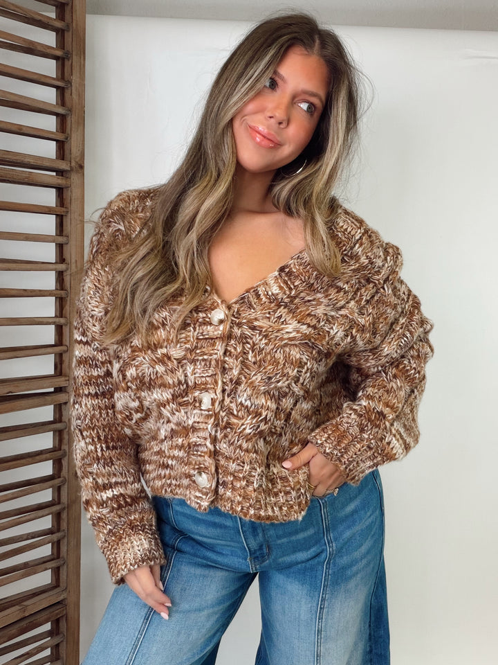 Cozy Whispers Chunky Knit Cardigan