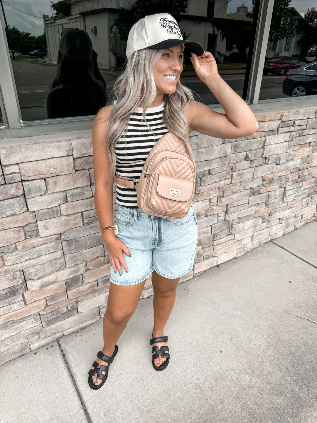 Off The Coast Stripe Tank