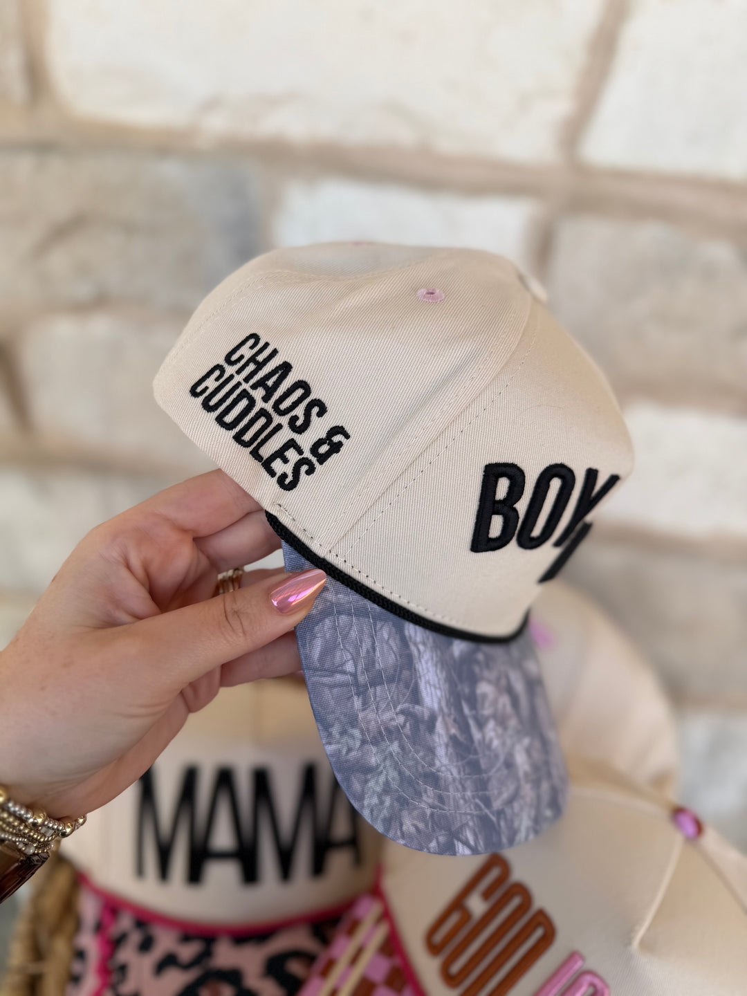 Chaos & Cuddles Boy Mom Hat