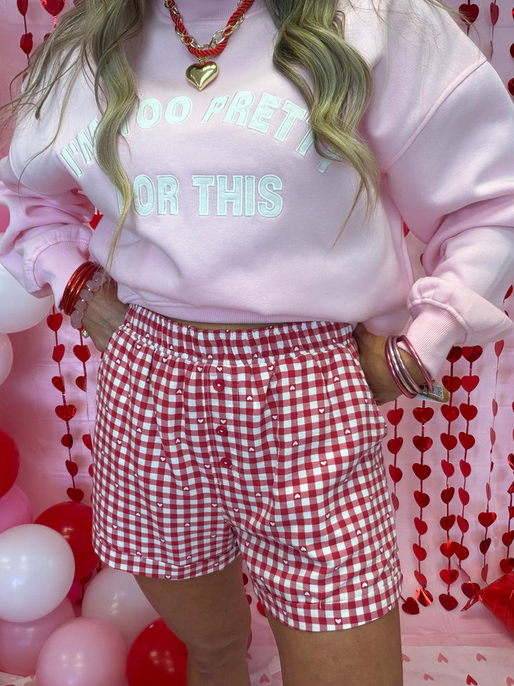 Sweetheart Plaid Shorts