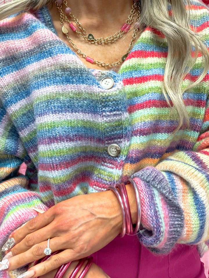 BuDhaGirl All Weather Bangle - Carousel Pink