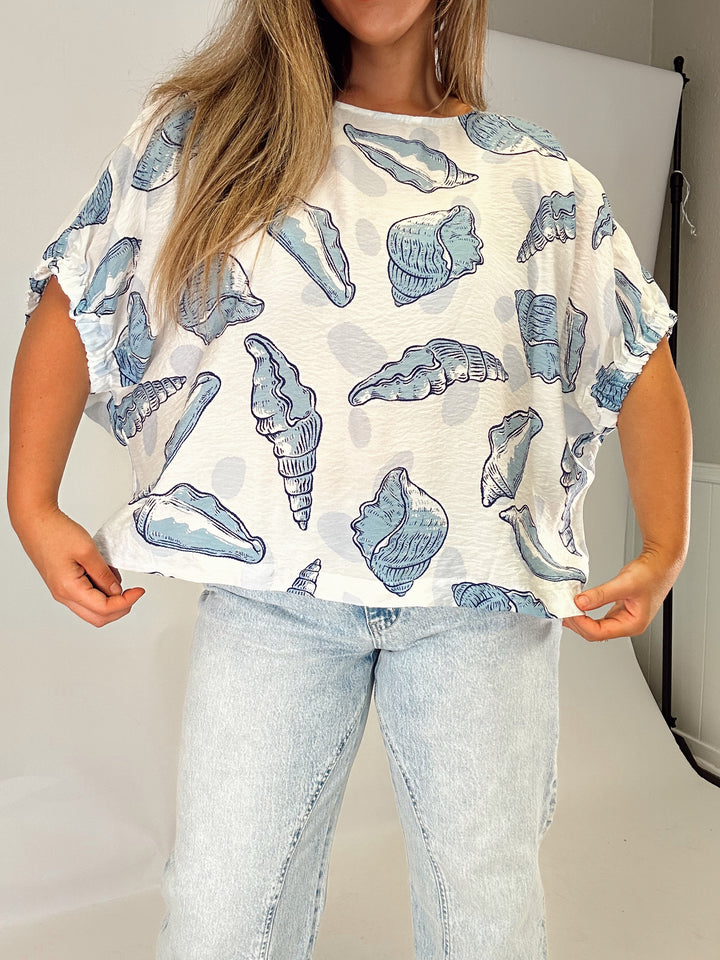 Sea Breeze Shell Tee