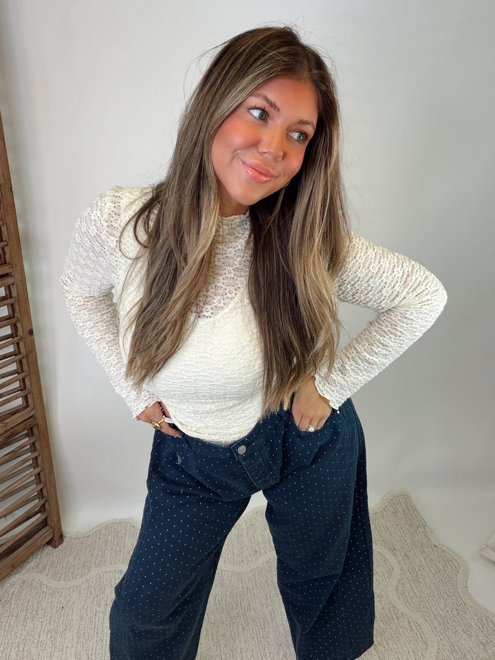 Little Things Barrel Jeans