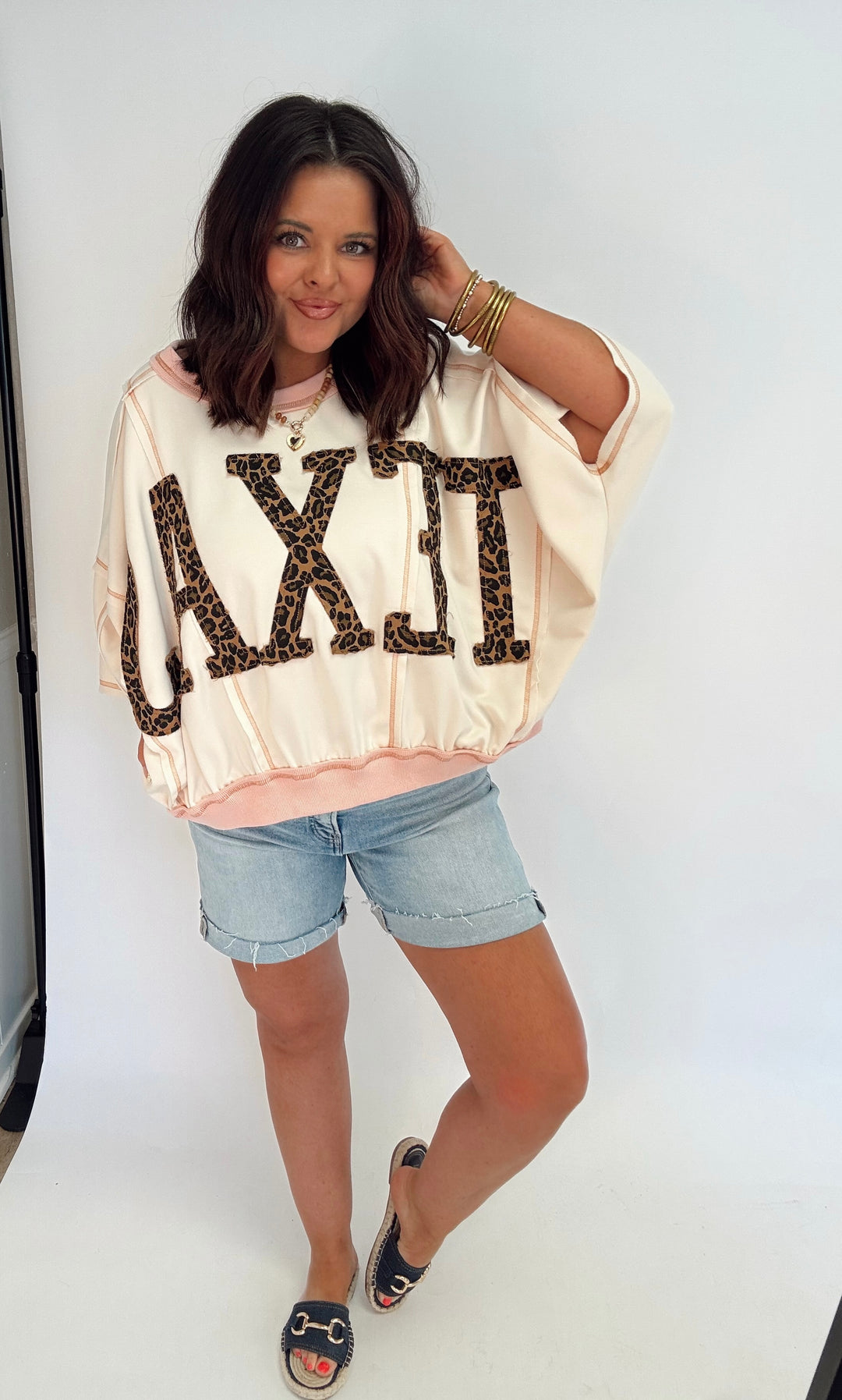 Wild Texas Oversized Top