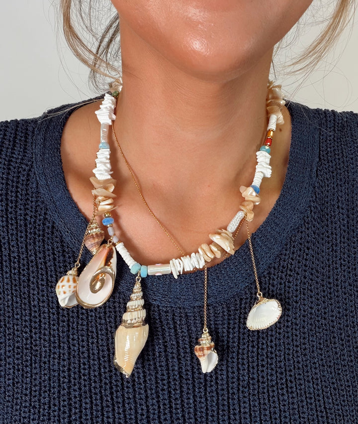 Ocean Finds Statement Necklace