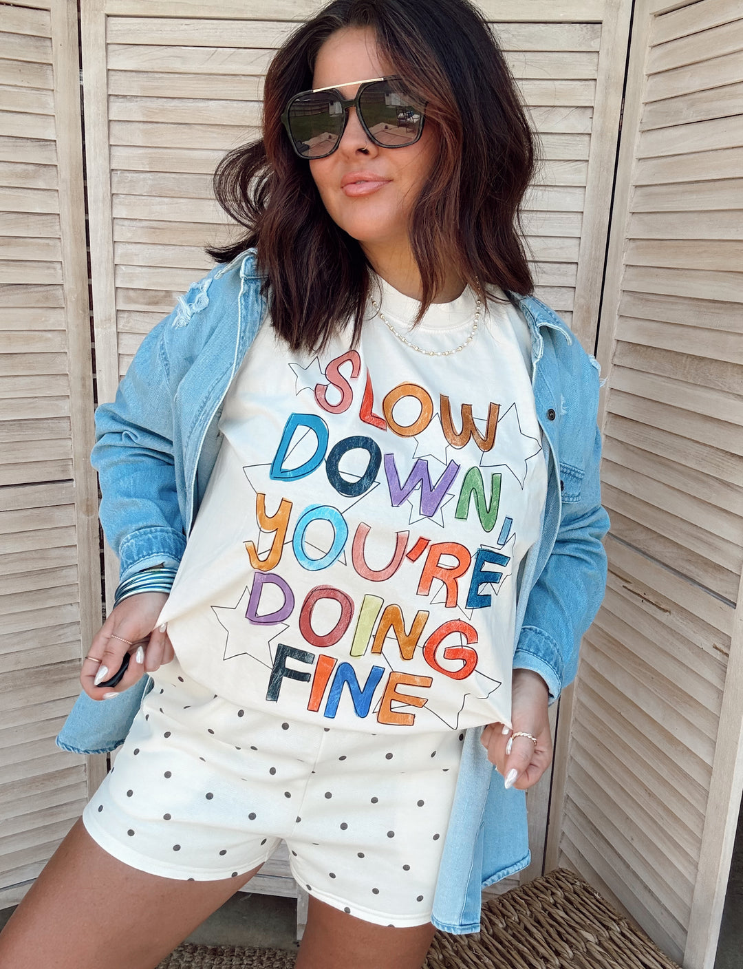 Slow Down Graphic Tee