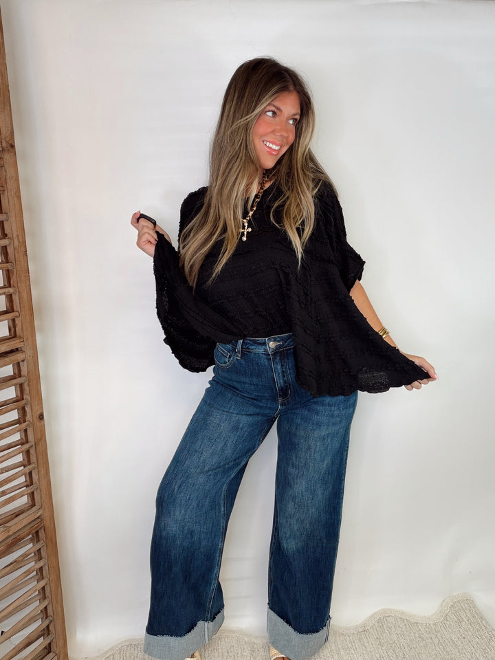 Soft Tease Ruffle Top