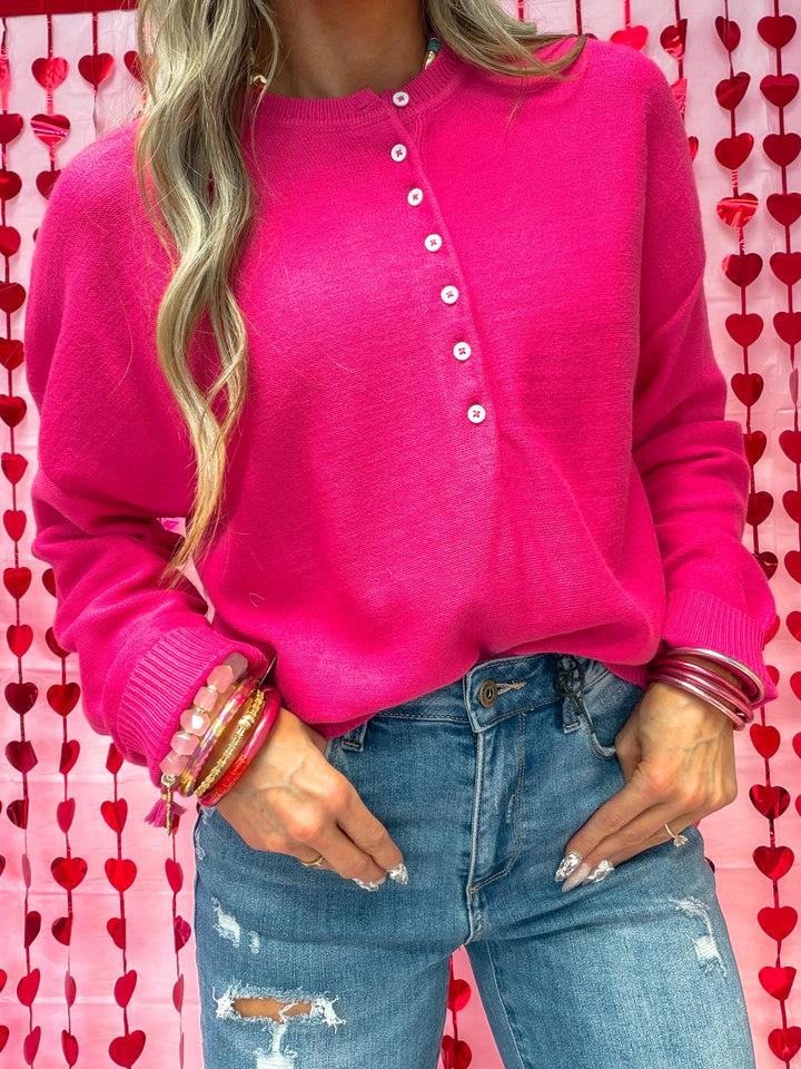 Lemmon Drop Button Up Henley