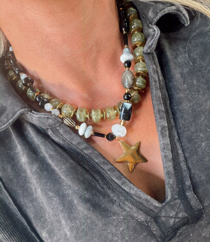 Green With Envy Waterproof Necklace