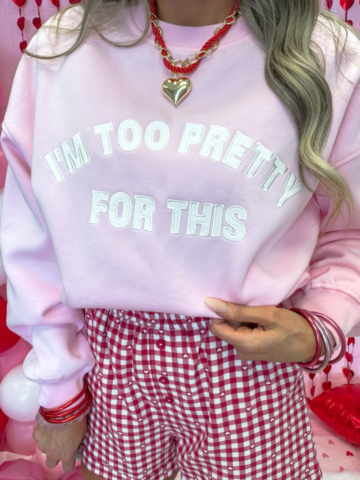 The Too Pretty Pullover