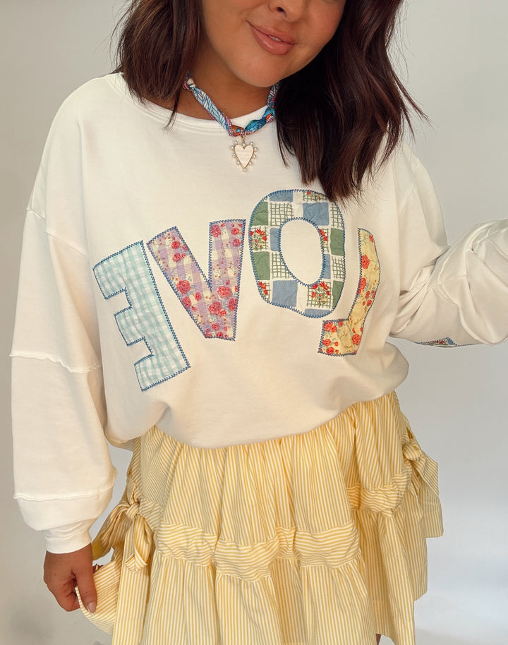 The Soft-spoken Love Sweatshirt