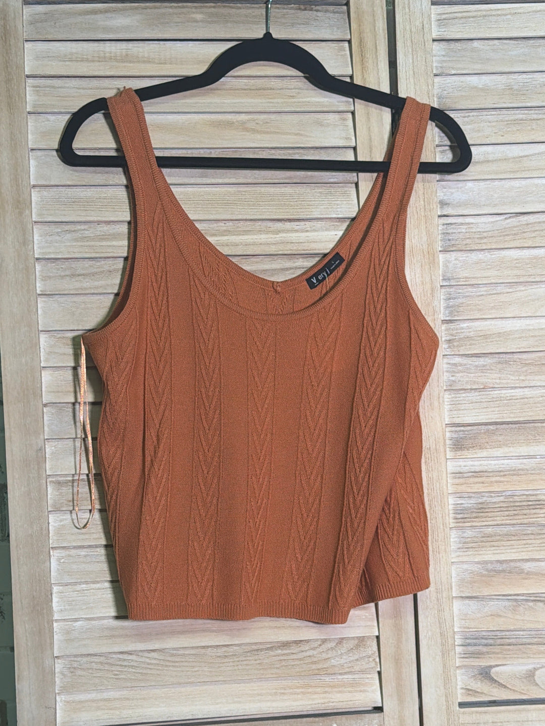 Cottage Whimsey Knit Tank