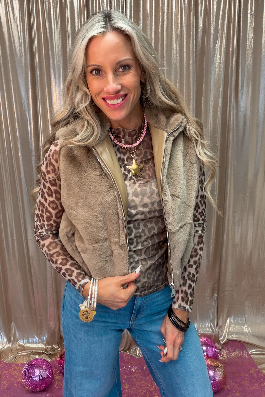 Wild Whisper Sheer Top