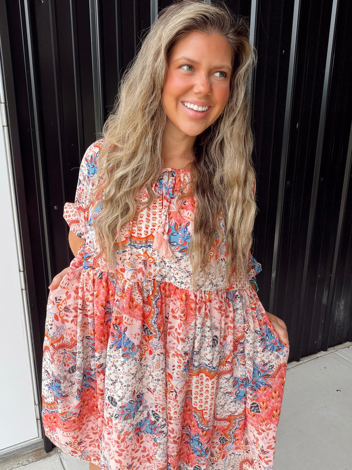 Painted Petals Dress