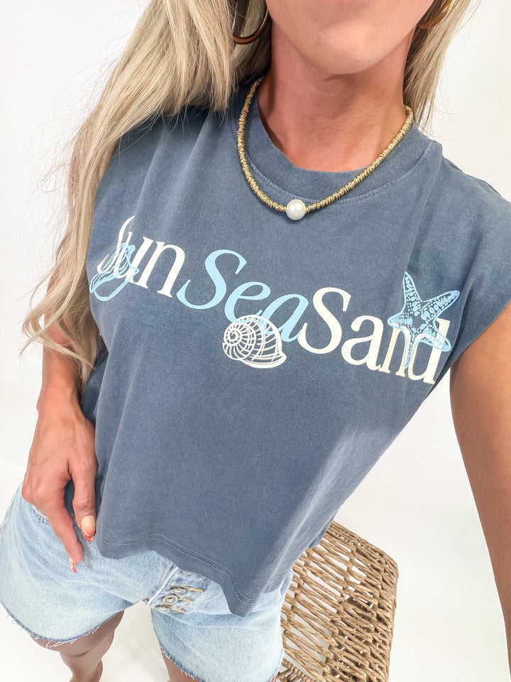 Sea Sun Sand Muscle Tee