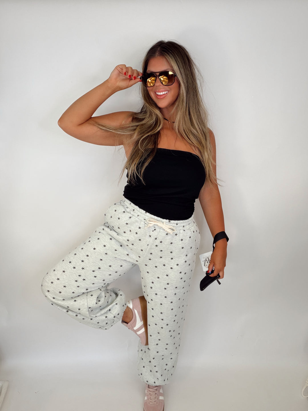 The Statement Print Sweats