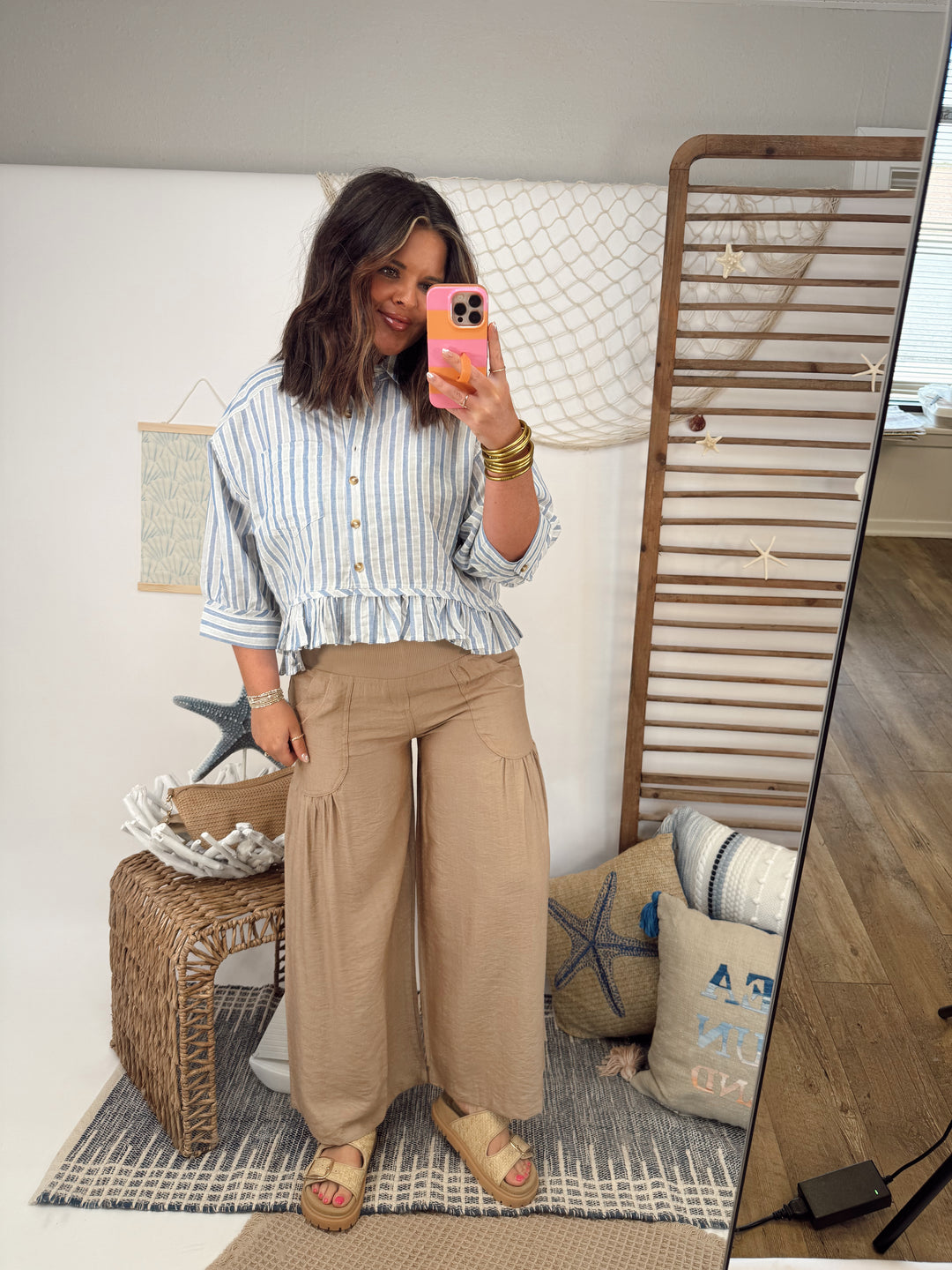 Breezy Boardwalk Stripe Top