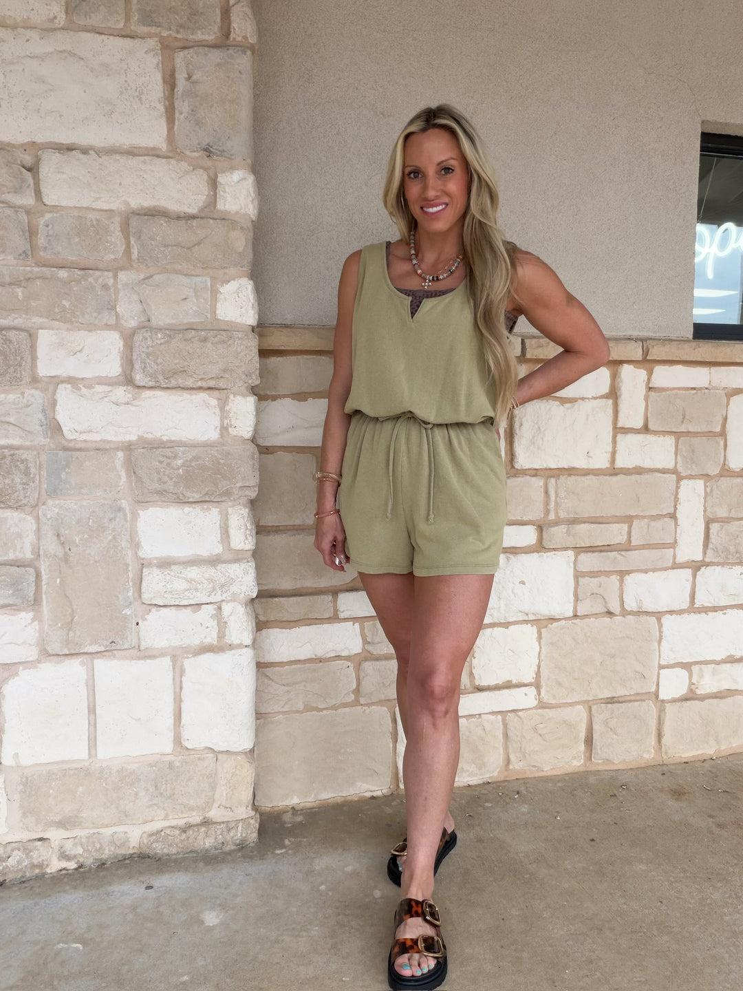 Cover Me Up Knit Romper