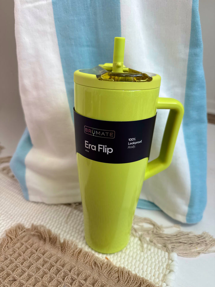 Brumate Era Flip 40oz - Lemon Lime