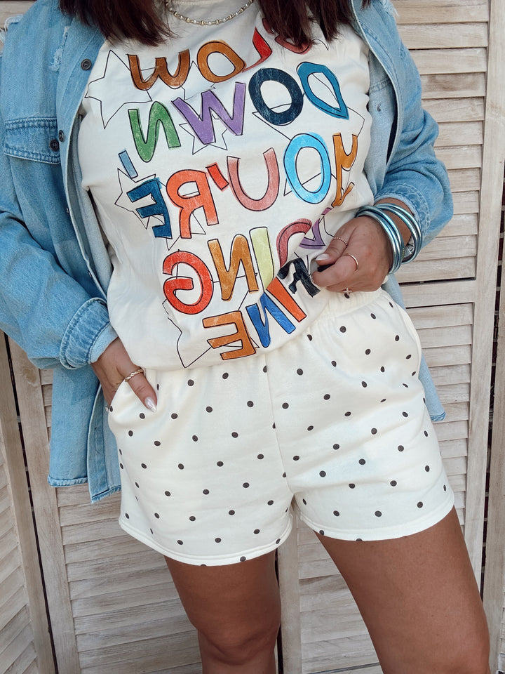 Dottie Darling Terry Shorts