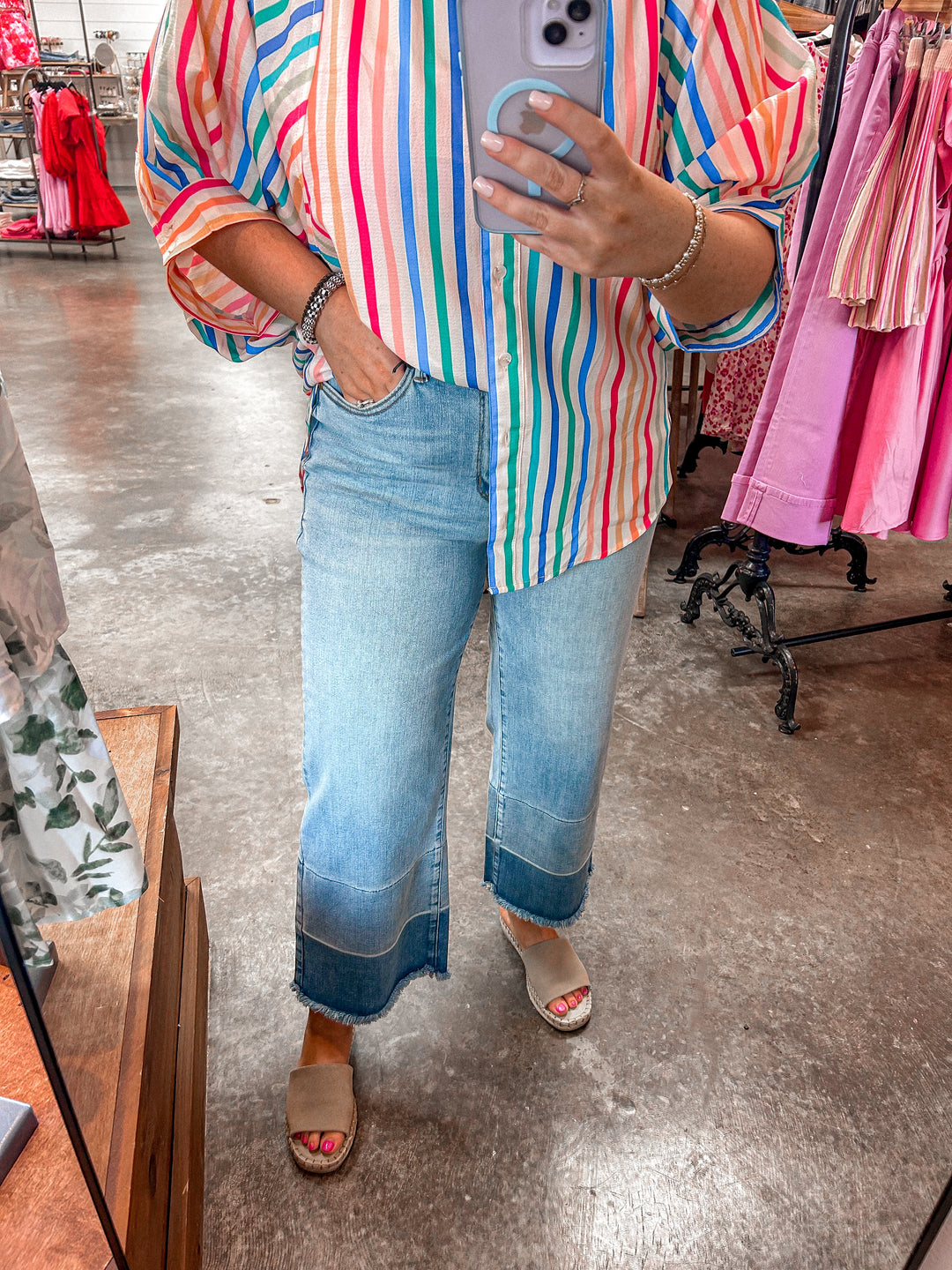 The Release Hem Crop Jean