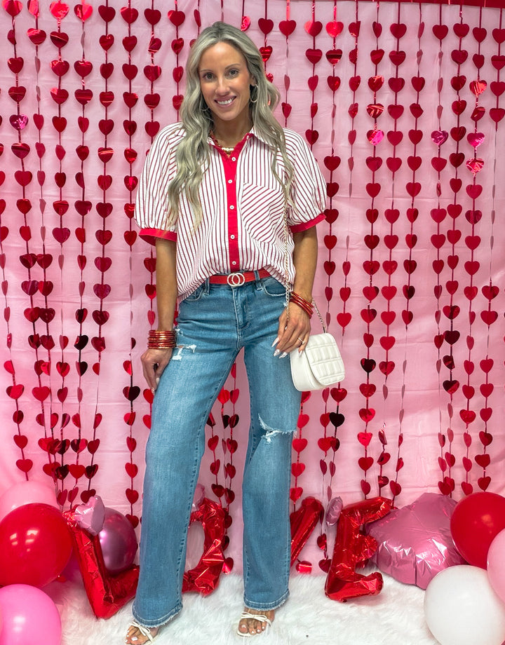 Candy Stripe Classic Button-down