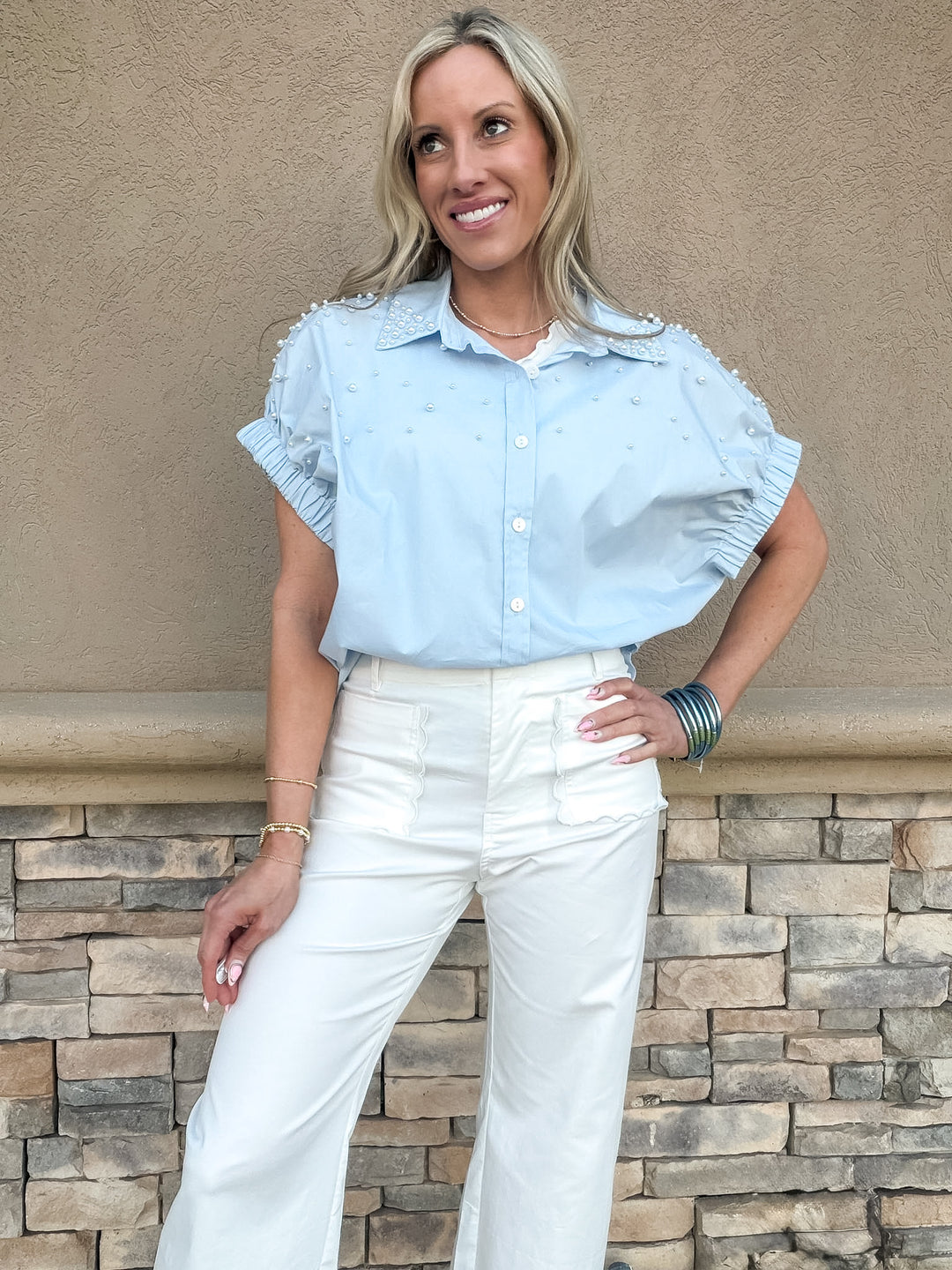 The Pearl Society Button Down