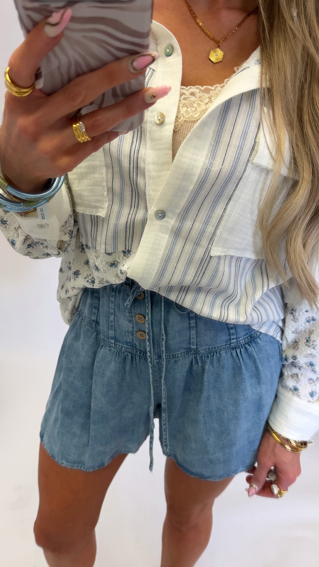 The Everyday Chambray Shorts