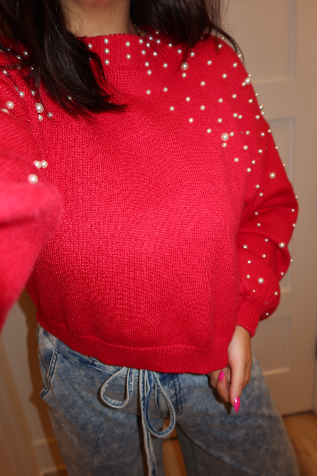 Pretty In Pearls - Red
