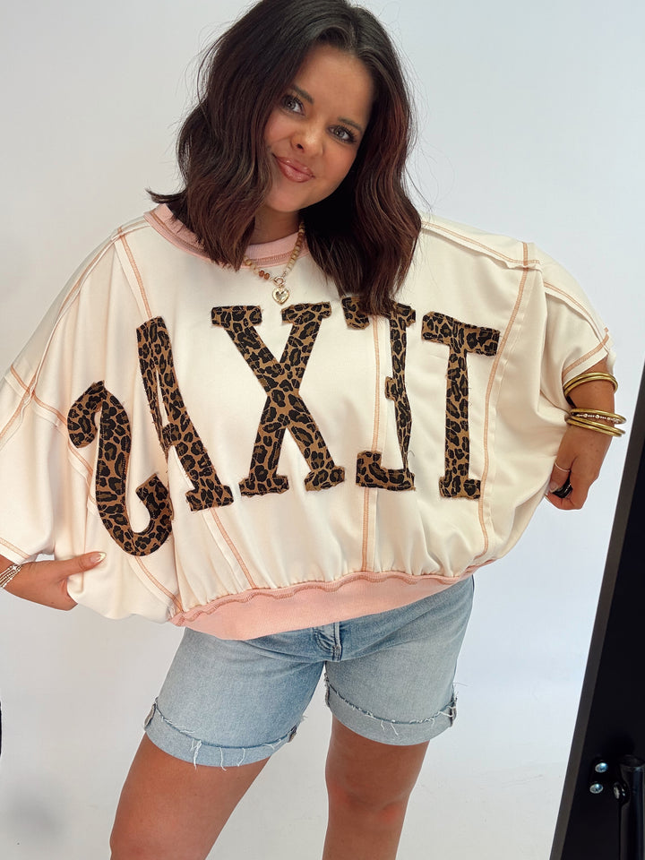 Wild Texas Oversized Top