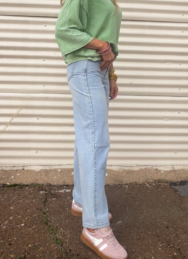 Rhinestone Road Denim