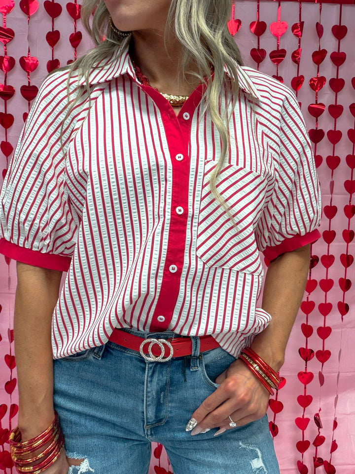 Candy Stripe Classic Button-down