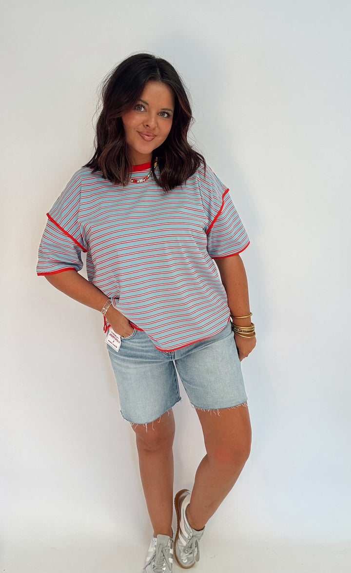 The All-American Stripe Tee