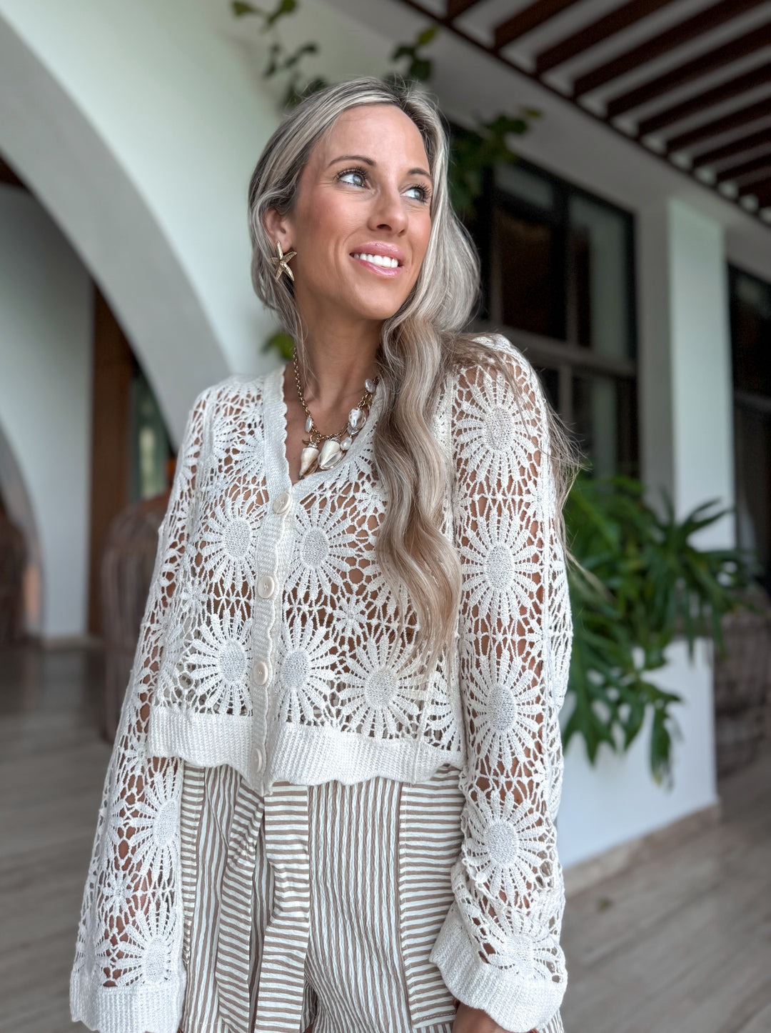 Boho Breeze Crochet Top