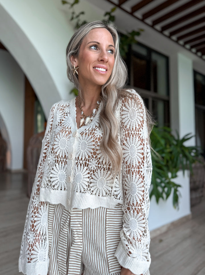 Boho Breeze Crochet Top