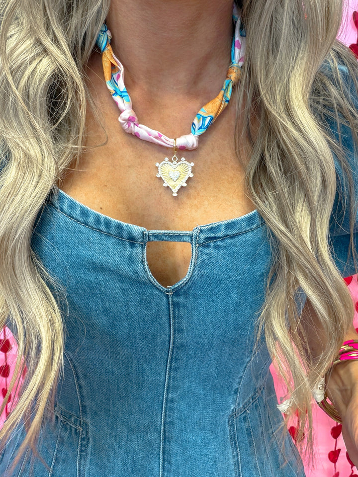 Serenity Scarf Necklace