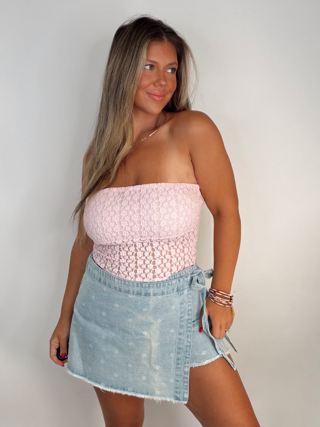 Playful Polka Dot Skort
