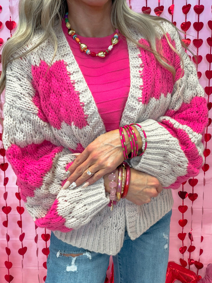 Crush Status Sweater Cardigan