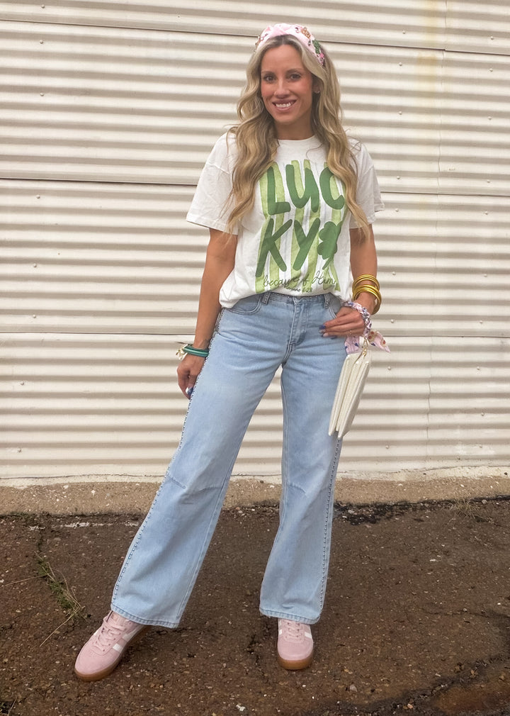 Lucky Girl Graphic Tee