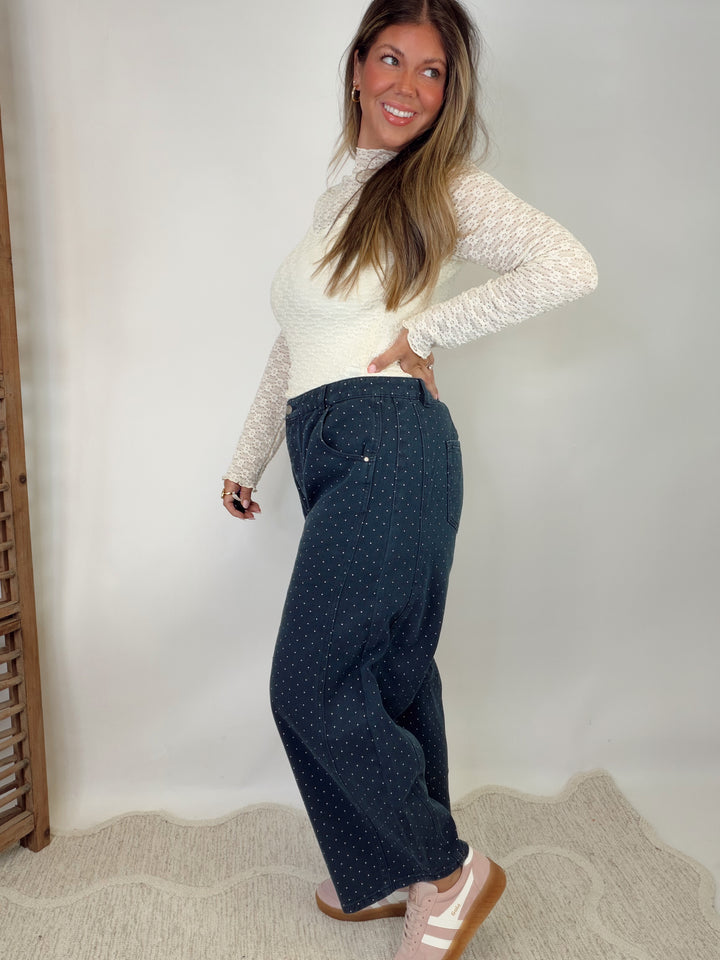 Little Things Barrel Jeans