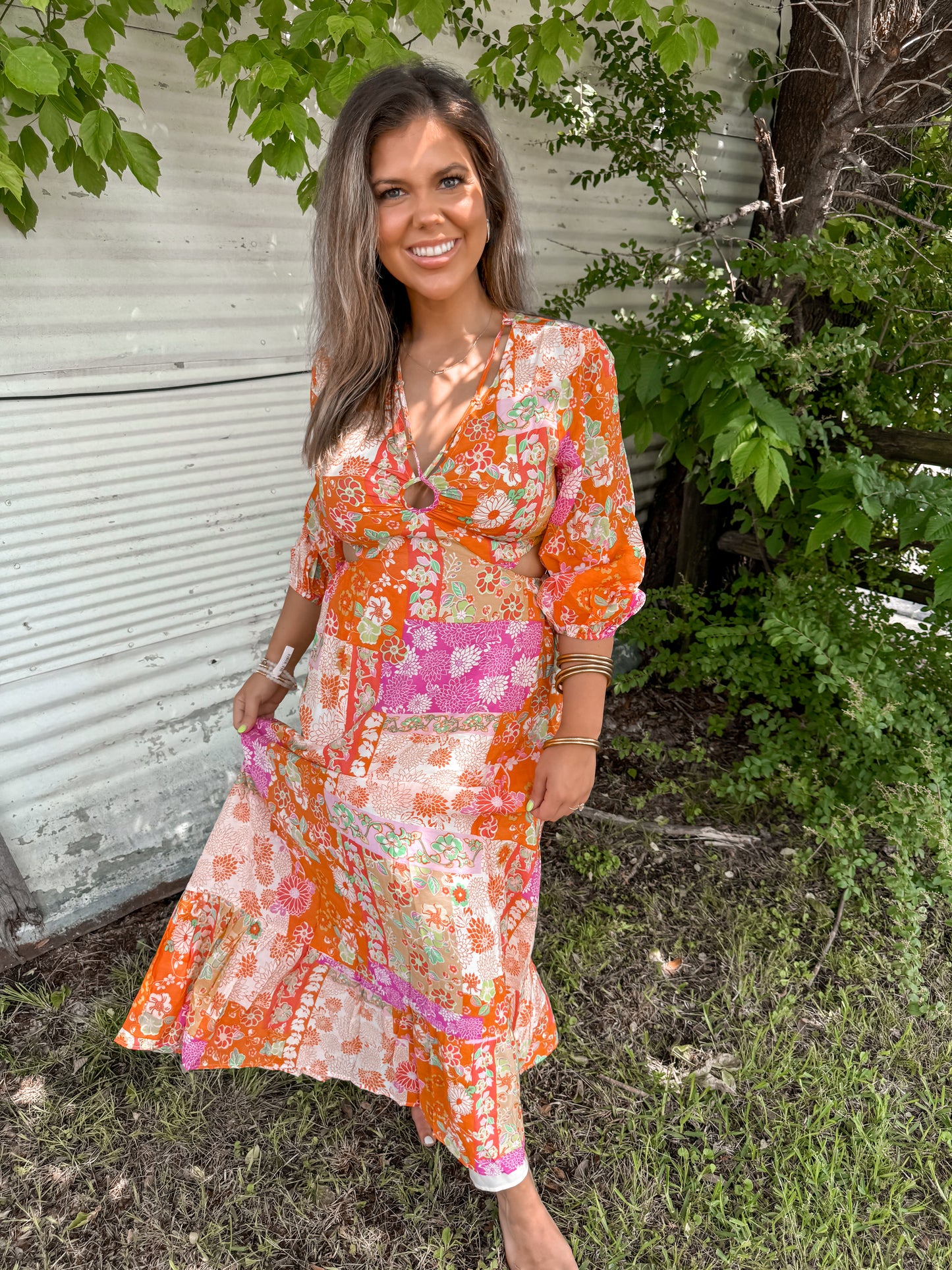 Fabulous In Floral Maxi Dress