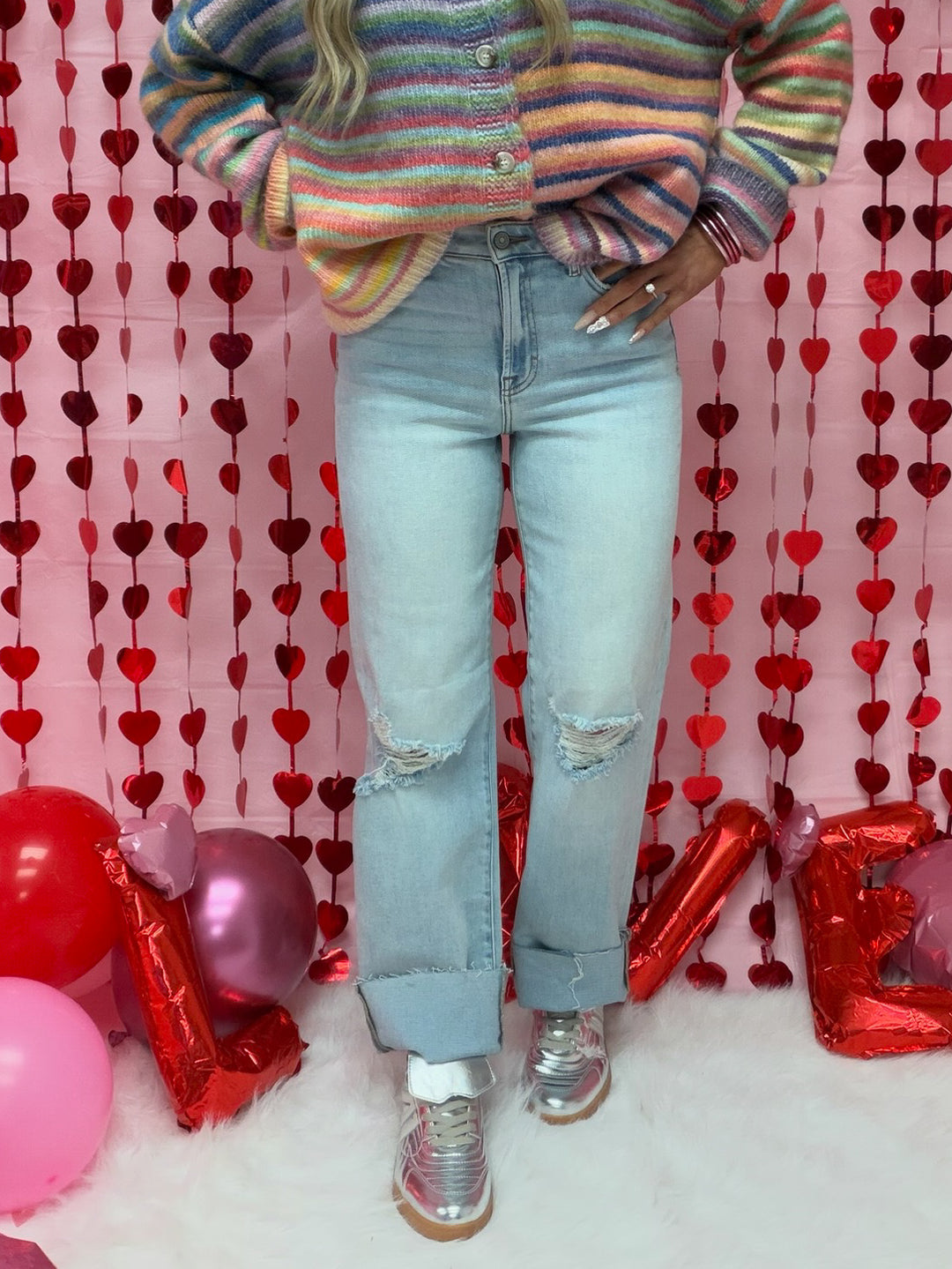 ELLA  High Wide Straight