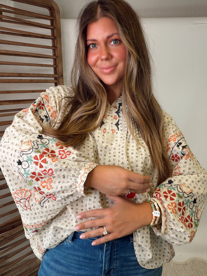 Wildflower Heirloom Blouse