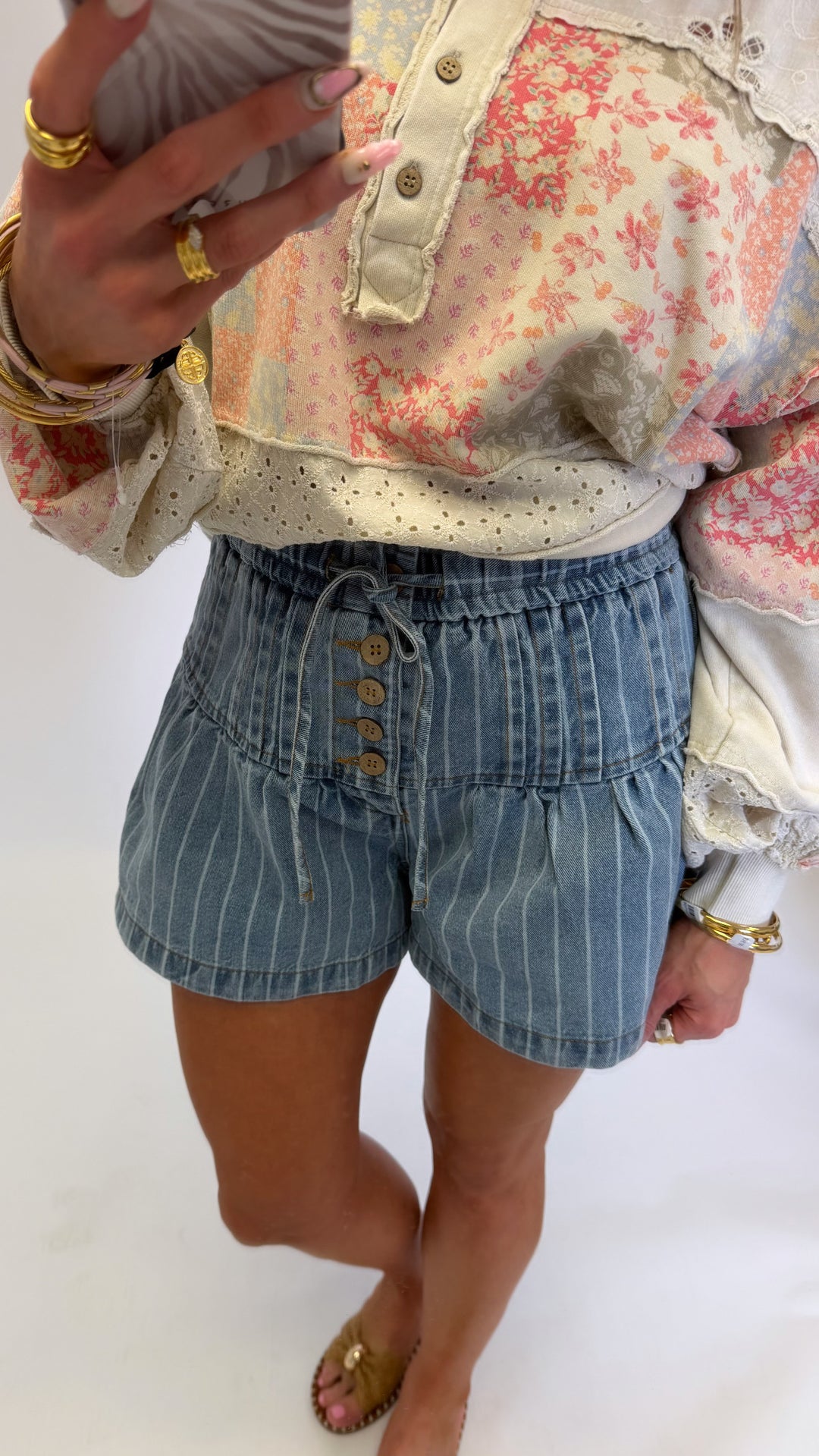 Sandra Dee Denim Shorts