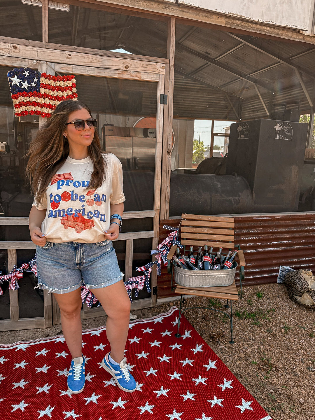 Proud To Be American Graphic Tee