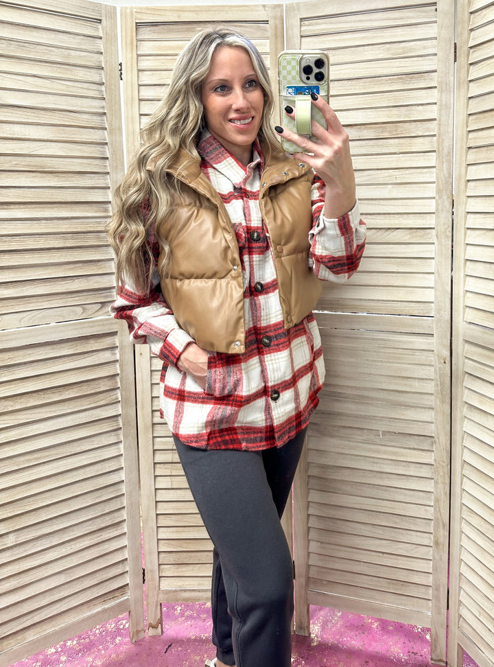 Feeling The Vibe Puffer Vest SBS
